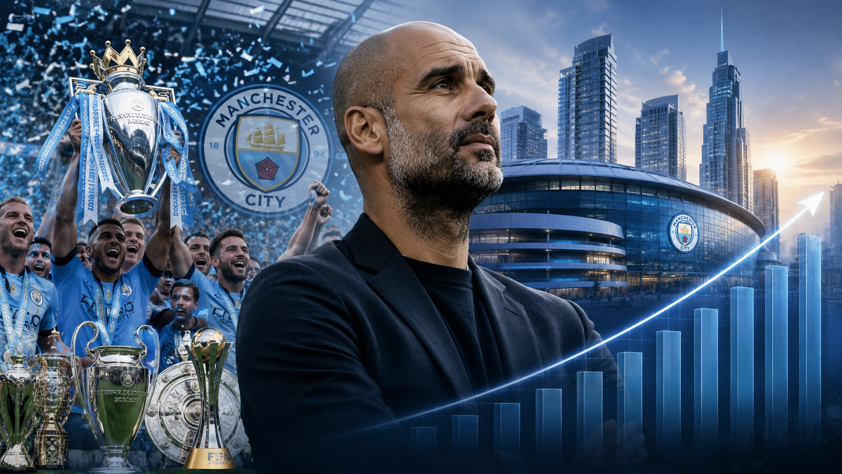 Risultati e crescita economica del Man City con Pep Guardiola